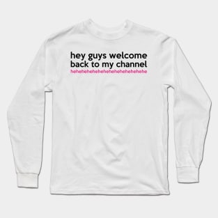 Hey guys, welcome back to my channel Long Sleeve T-Shirt